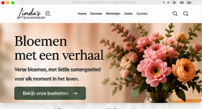 Linda's Bloemenatelier – natuurlijke en warme stijl